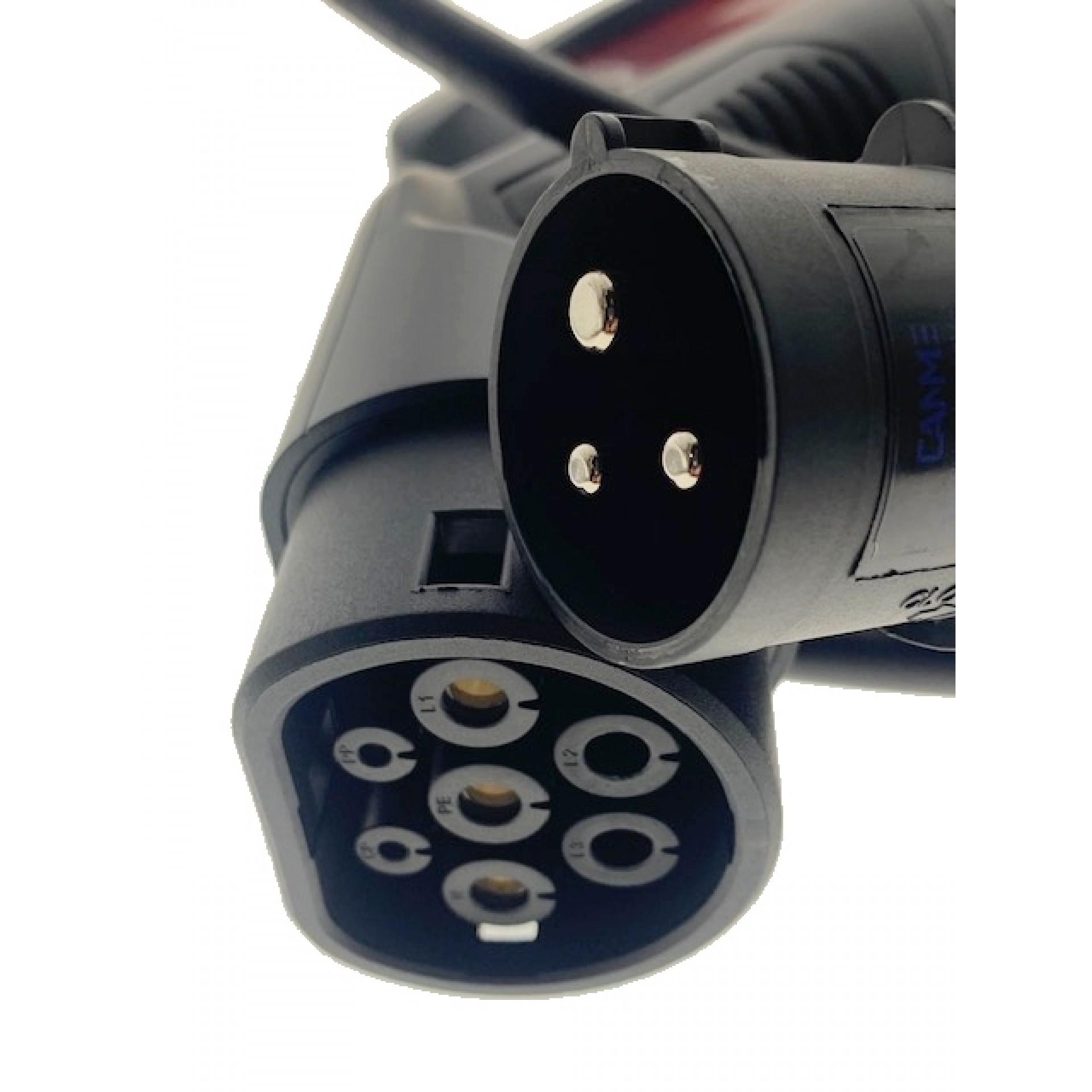 Type 2 to 230V 8A to 16A Blue CEE Plug